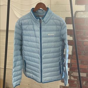 Columbia Sky Blue Quilted Jacket